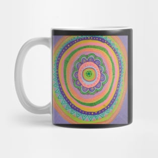 Colour burst Mandala Mug